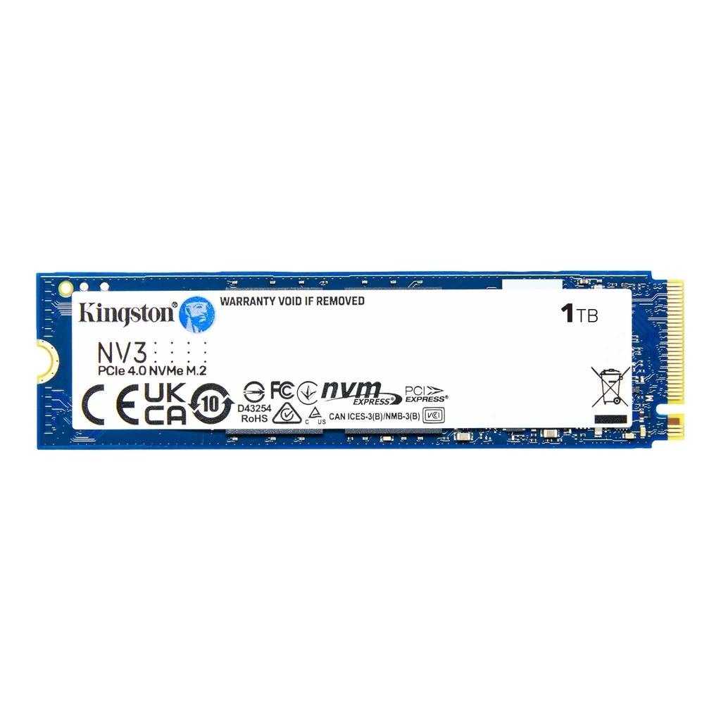 Kingston NV3 Serisi SNV3S/1000G PCI-Express 4.0 1 TB M.2 SSD Harddisk