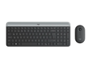 Logitech MK470 920-009435 Kablosuz Klavye Mouse Seti, Siyah