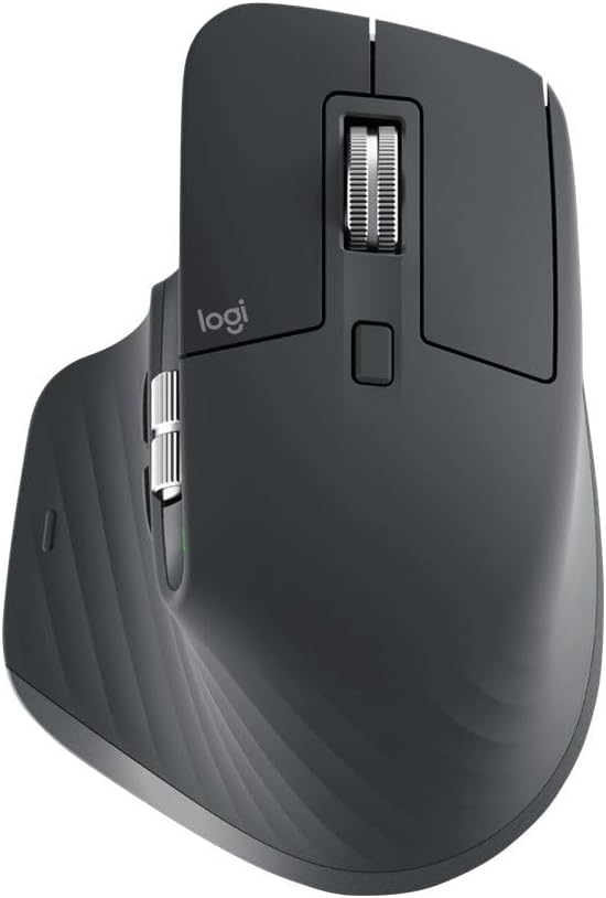 Logitech MX Master 3S Compact Wireless Enterprise Performance Mouse, Black