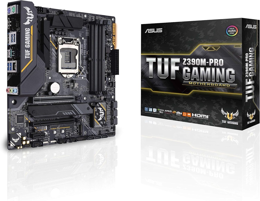 Asus TUF Z390M-Pro Gaming Intel Z390 Soket 1151 DDR4 4266 MHz mATX Gaming Anakart