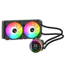 GamePower Skadi Round 240 ARGB 240mm Liquid CPU Cooler AM5 and LGA1700 Compatible