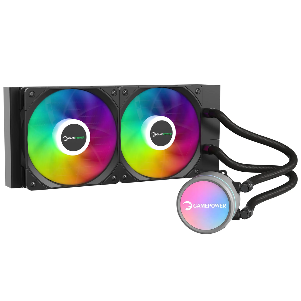GamePower Skadi V2 240 ARGB 240mm Liquid CPU Cooler AM5 and LGA1700 Compatible