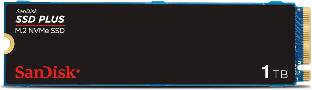 SanDisk Plus Series SDSSDA3N-1T00-G26 PCI-Express 3.0 1TB M.2 SSD