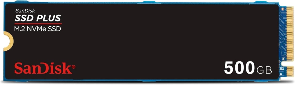 SanDisk Plus Series SDSSDA3N-500G-G26 PCI-Express 3.0 500 GB M.2 SSD