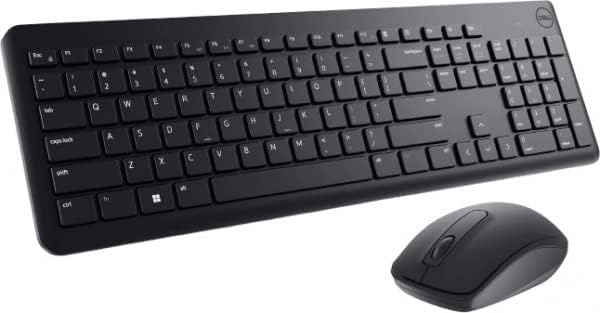 Dell KM3322W 580-AKGI Wireless Keyboard Mouse Set, Black