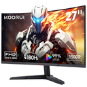 Koorui 27" 27E6CA Series Curved 180Hz 1ms 1920x1080, FHD Gaming Monitor