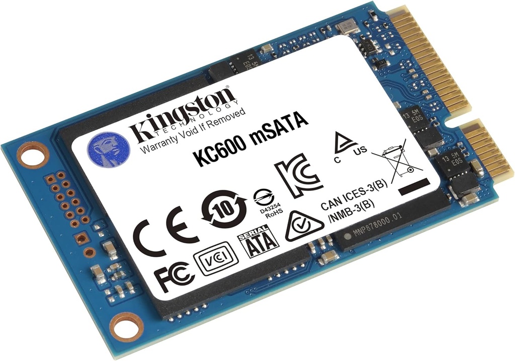 Kingston KC600 Serisi SKC600MS/256G mSATA 256 GB SSD
