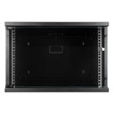 S-link SL-U7 Yeni Nesil 7U Soho Rack Kabin W 530mm D 400mm Siyah