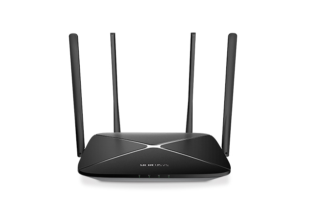 Mercusys AC12G Series AC1200 Dual-Band 400 Mbps 400 Mbps Wi-Fi Gigabit Router