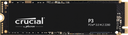 Crucial P3 Serisi 1TB NVMe PCIe 3500 - 3000MB/s , 2280 m.2 SSD