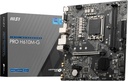 MSI Pro H610M-G Intel LGA1700 DDR5 5600MHz Micro ATX Anakart