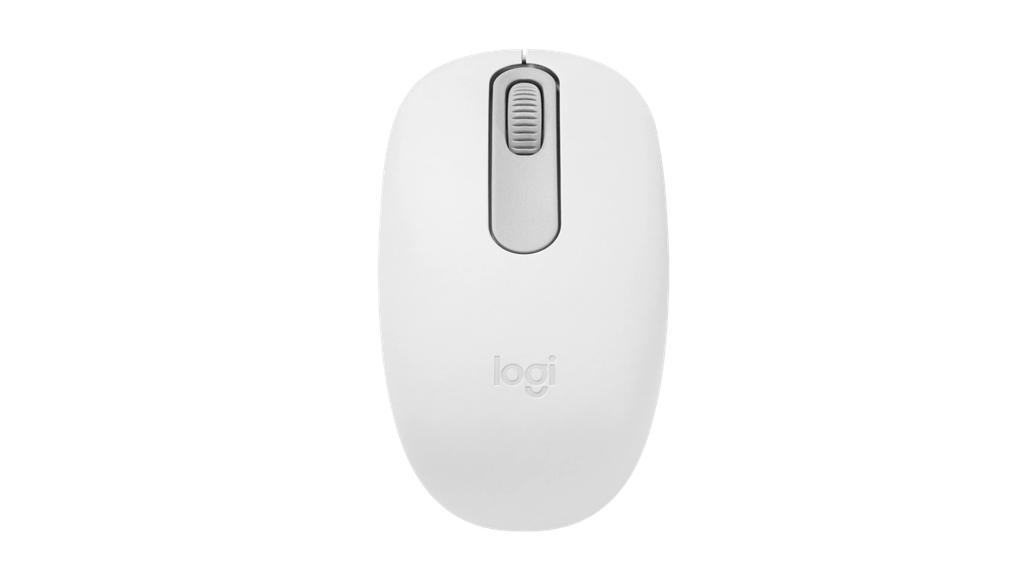 Logitech 910-007460 M196 Bluetooth Wireless Mouse, White