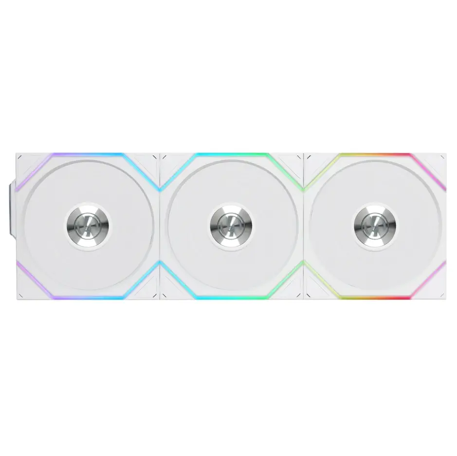 Lian Li G99.12TL1W3W.00 Uni Fan TL LCD Wireless 3x120mm Case Fan, White