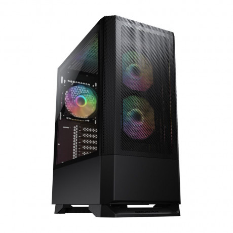 Cougar MX430 ARGB 3 Fan ATX Gaming Case, Black