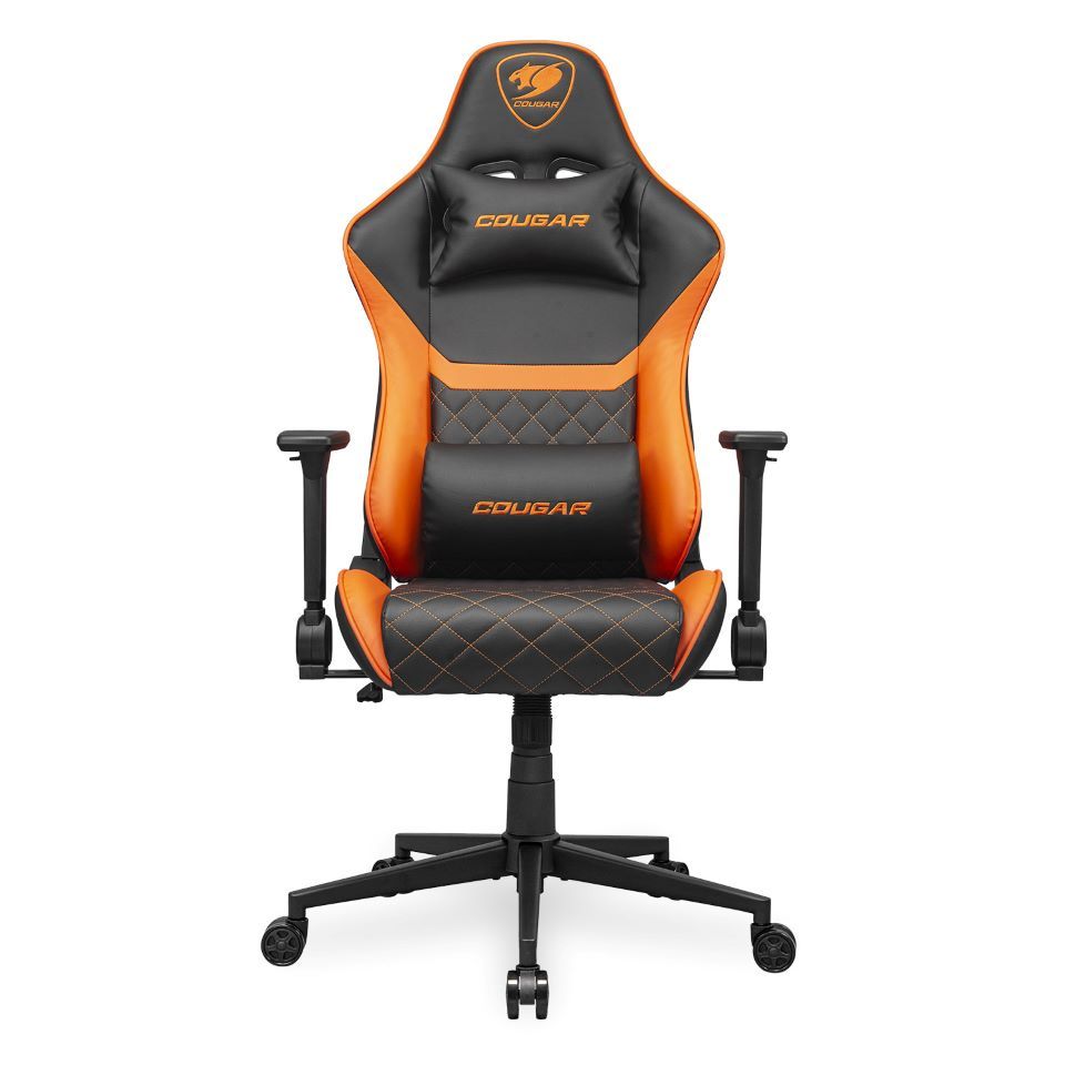 Cougar CGR-AO2 Serisi Armor One V2 Oyuncu Koltuğu, Turuncu Siyah