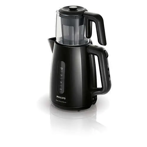 Philips HD7301/00 Daily Collection 1700 W Tea Machine with Glass Teapot