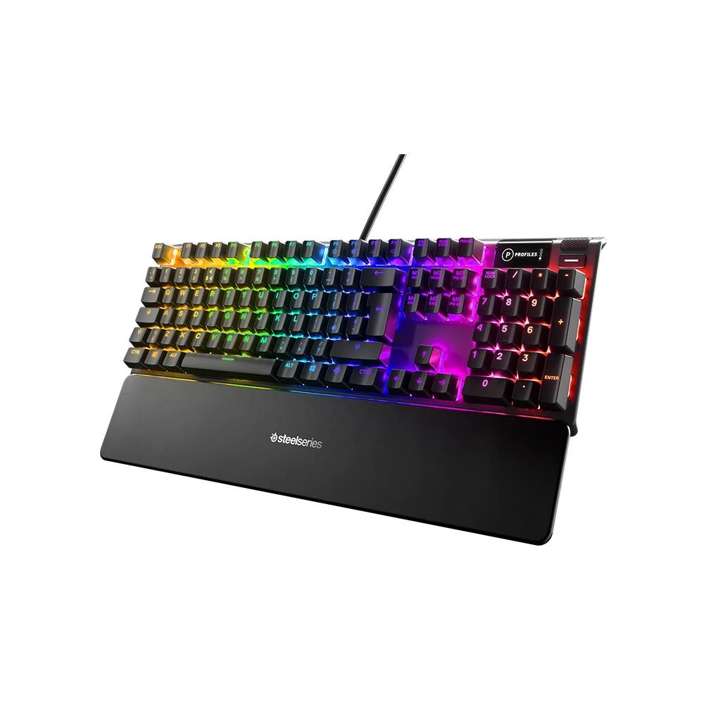 SteelSeries Apex 7 SSK64644 Red Switch RGB Mechanical Turkish Gaming Keyboard