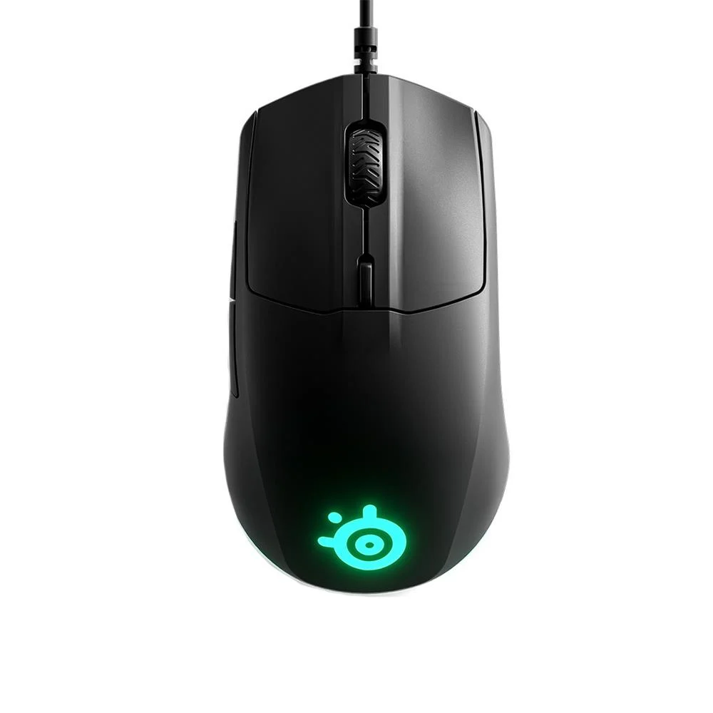 SteelSeries Rival 3 SSM62513 Optical 6 Button 8500CPI Wired Gaming Mouse