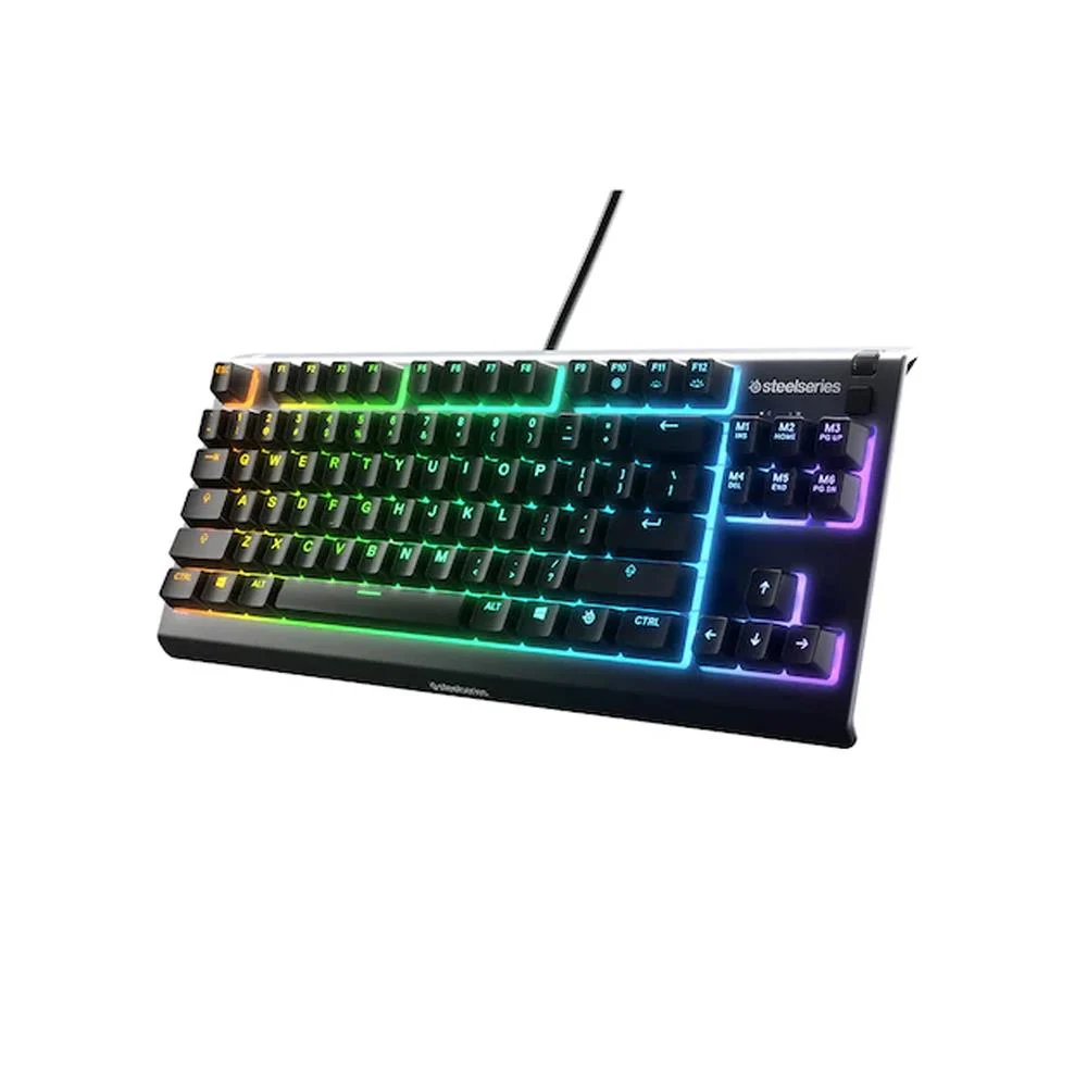 SteelSeries Apex 3 TKL SSK64818 TR Q RGB Membrane Kablolu Oyuncu Klavye
