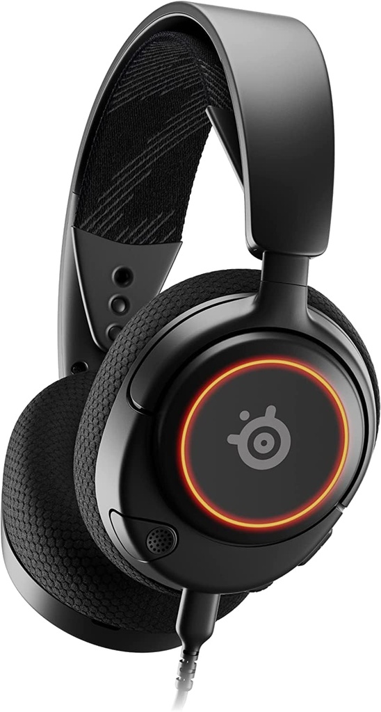 SteelSeries SSH61536 Arctis Nova 3-Wire Gaming Headset with Microphone