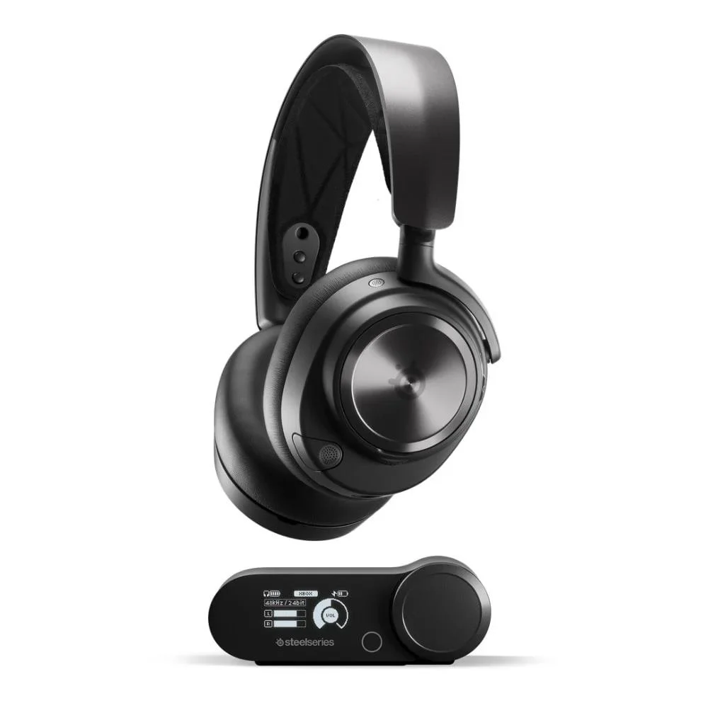 SteelSeries Arctis Nova Pro Wireless X SSH61521 Mikrofonlu Siyah Kablosuz Oyuncu Kulaklık