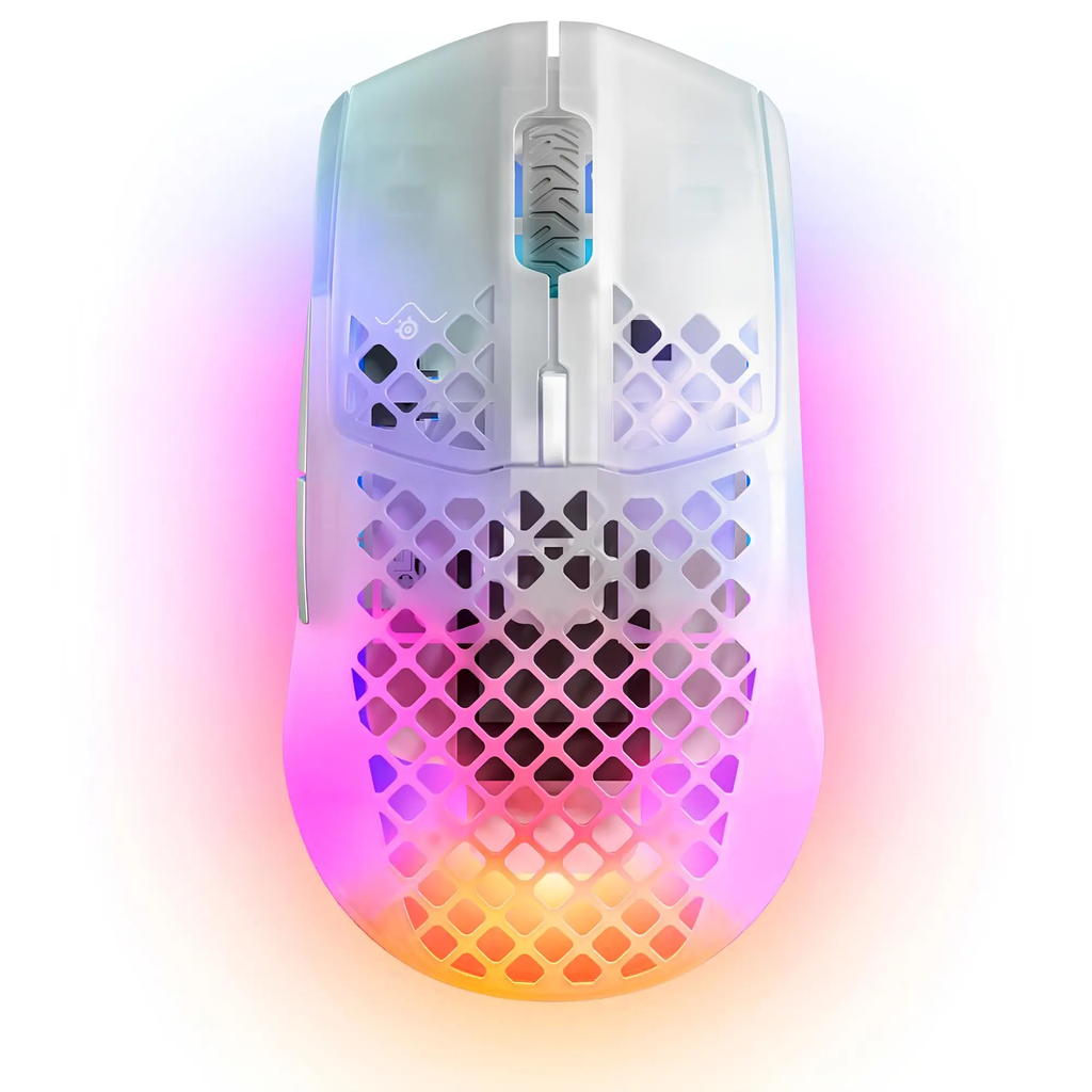 SteelSeries Aerox 3 Wireless Ghost SSM62610 18.000 CPI 6 Keys RGB Optical Wireless Gaming Mouse