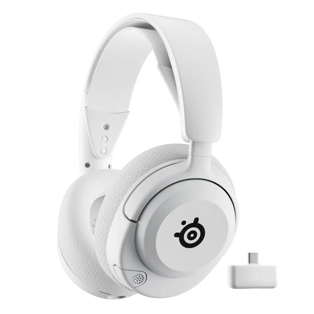 SteelSeries SSH61671 Arctis Nova 5 Wireless Gaming Headset, White