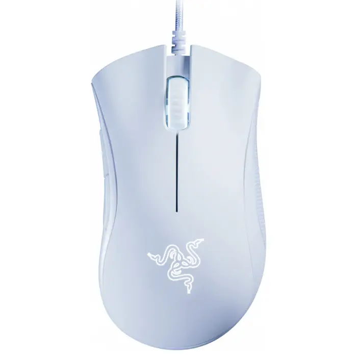 Razer DeathAdder Essential 6400 DPI 5 Keys Optical White Wired Gaming Mouse