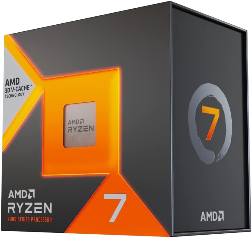 AMD Ryzen 7 7800X3D 4.20GHz 5.0GHz 8 Core 96MB Cache Socket AM5 Processor