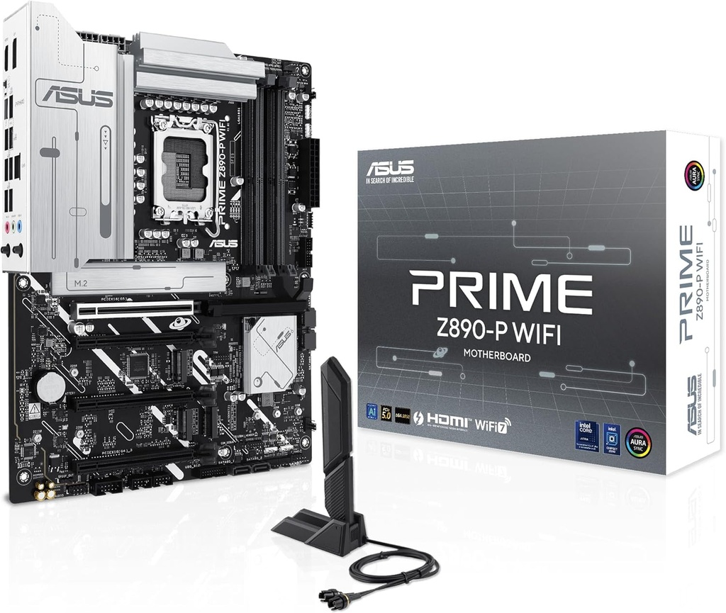Asus Prime Z890-P Wi-Fi Intel LGA1851P DDR5 8400 ATX Motherboard