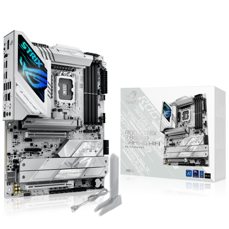 Asus Rog Strix Z890-A Gaming Wi-Fi Intel LGA1851P DDR5 9066 5xM2 ATX Motherboard