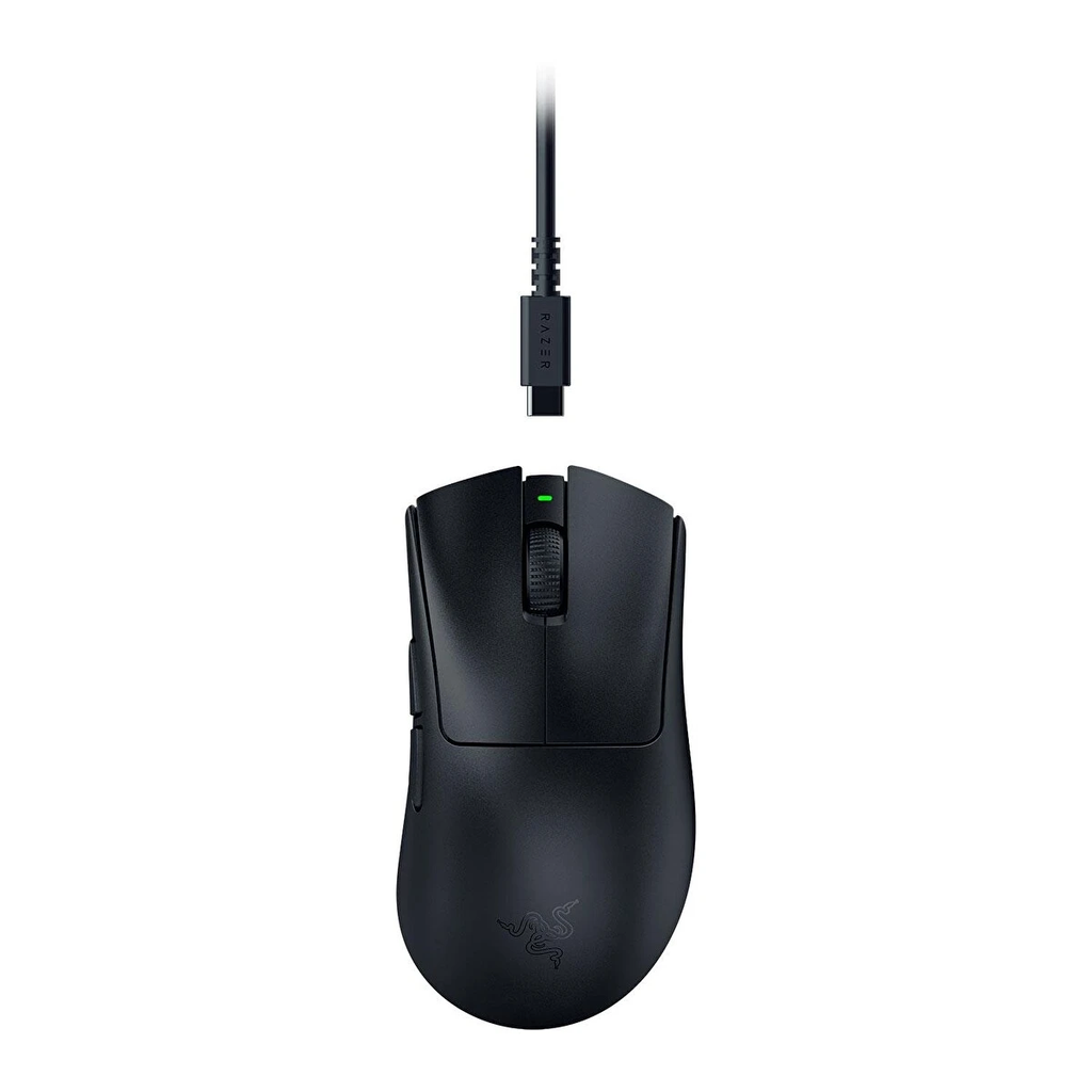 Razer DeathAdder V3 Hyperspeed 26000 DPI 8 Tuş Optik Kablosuz Oyuncu Mouse, Siyah