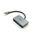 QPort Q-THV2 Type-C To HDMI+VGA Converter