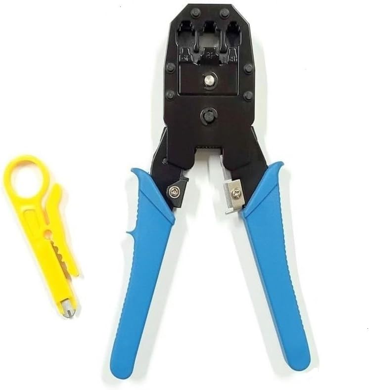 Qport Q-Pen5 RJ45 RJ11/12/45 Sıkma Pensesi+Sıyırma Aparatı
