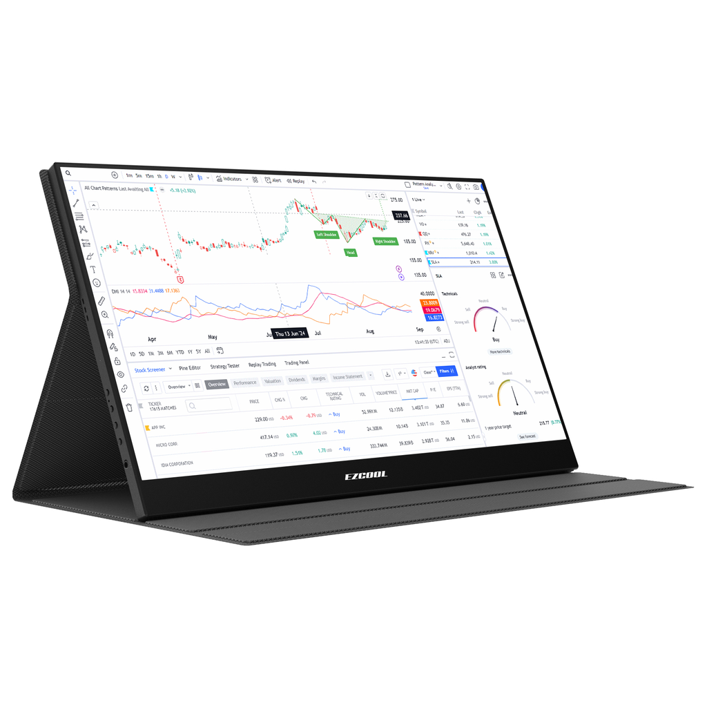 Ezcool Lite Serisi E15 15,6’’ Ekran  60HZ FHD Taşınabilir Monitör