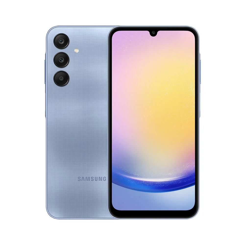 Samsung Galaxy A25 5G 6/128 GB Mobile Phone, Light Blue