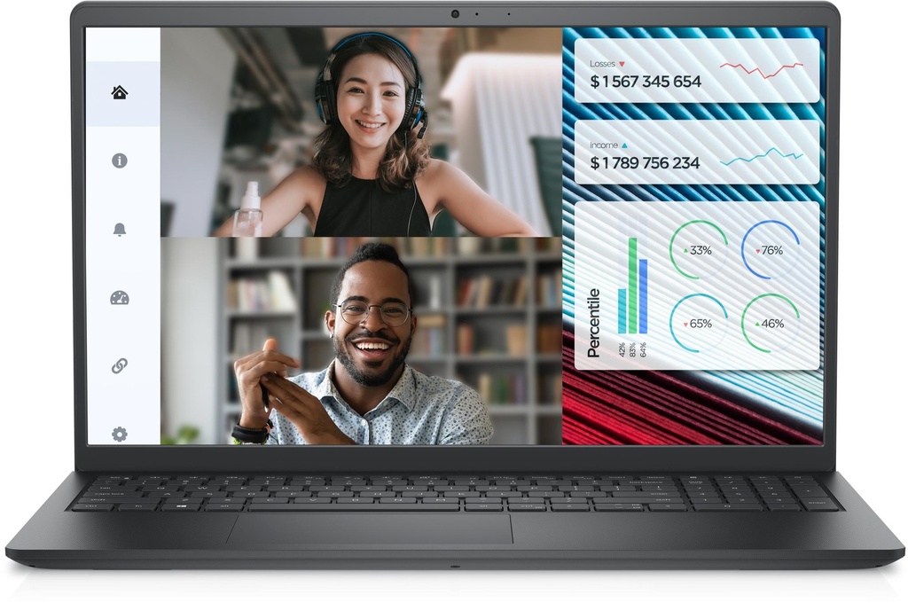 Dell Vostro 3520 Serisi i5-1235U 8 GB Ram 512 GB SSD Iris Xe Graphics 15.6" Full HD Notebook