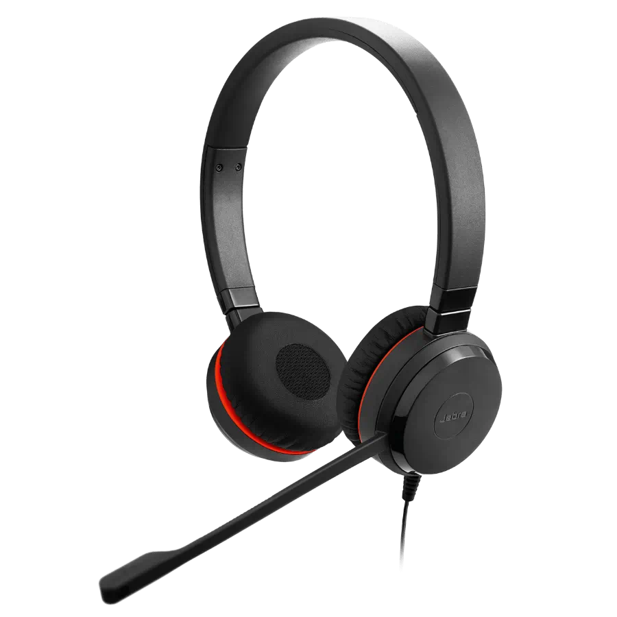 Jabra Evolve 30 II Duo UC USB-A Wired Call Center Headset