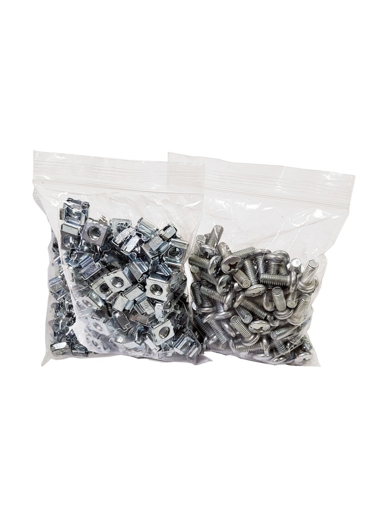 Mirsan Rack Kabin 6lı Kafes Somun Vida Seti 20li Paket