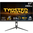 Twisted Minds Supreme Series Flat 27" FHD 280HZ 0.5MS Fast IPS HDMI 2.1 Gaming Monitor