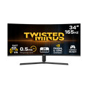 Twisted Minds Ultra Wide Curved 34" WQHD, 2K, 165HZ, 0.5MS ,VA Performance Gaming Monitor