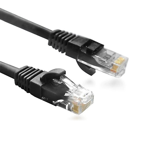 AT&T Patch Cat6 Ethernet Cable, Black