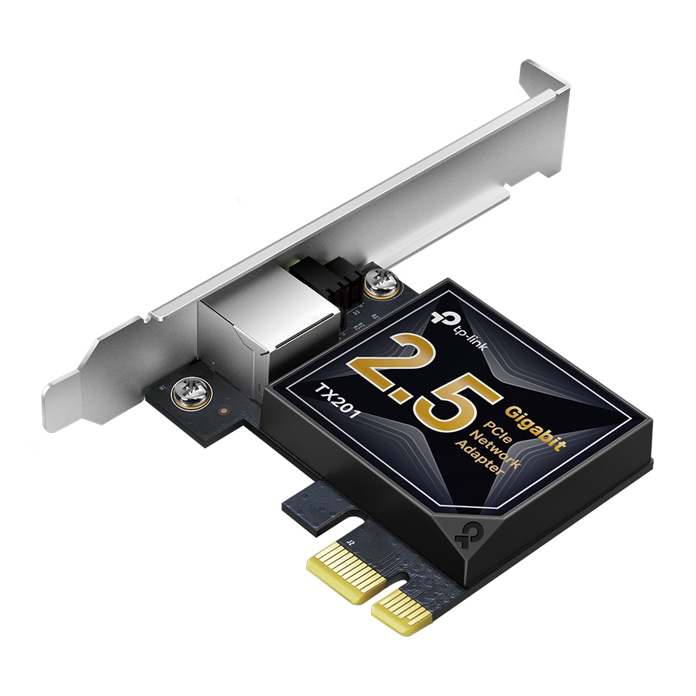 TP-Link TX201 2.5 Gigabit PCI Express 100 Mbps Network Adapter