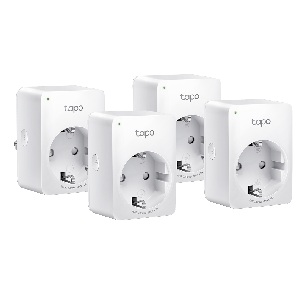 TP-Link Tapo P100 Series Mini Wi-Fi 4-Way Smart Socket
