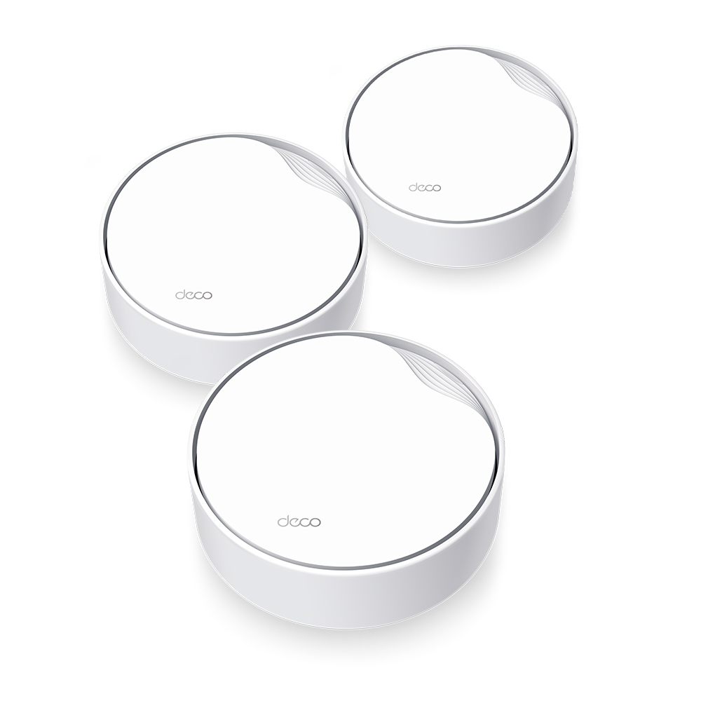 TP-Link AX3000 Mbps Deco X50 Poe 3P (Üçlü) Tüm Ev Mesh Wi-Fi 6 Sistemi