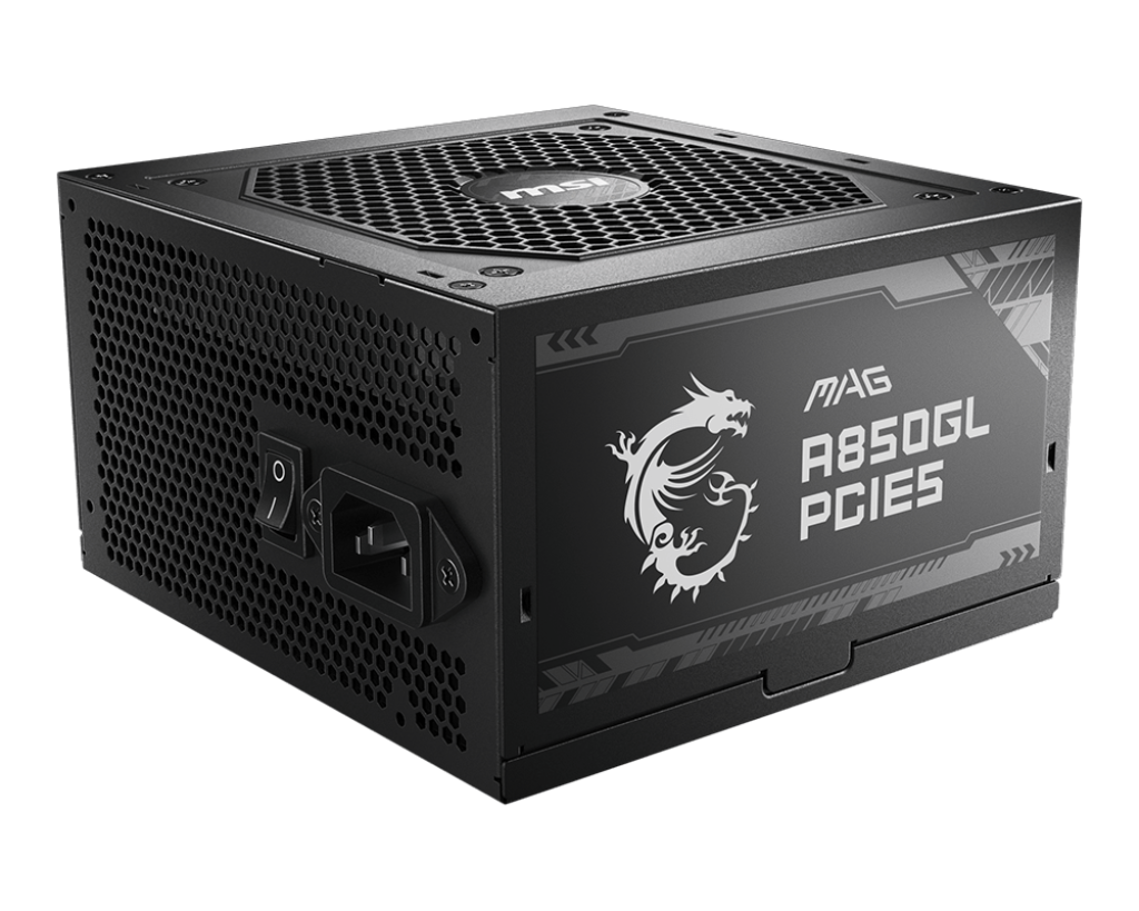 MSI MAG A850GL Gen5 850W Gold Fully Modular Power Supply