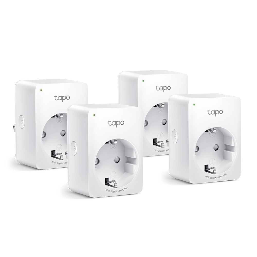 TP-Link Tapo P110 Serisi Mini Wi-Fi 4 lü Akıllı Priz