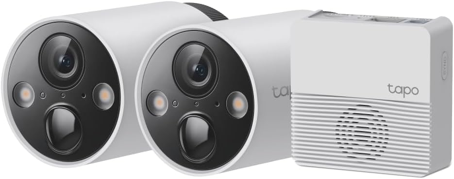 TP-Link Tapo C420S2 2K 2 Camera System IP Wi-Fi Security Camera