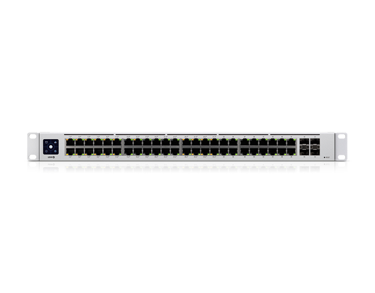 Ubiquiti Unifi USW-48-POE Serisi 10/100/1000, 4x1G SFP 48 Port Poe Gigabit Switch