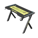 GameOn Call Of Duty Hawksbill Series 120×60×72 CM RGB Flowing Light Gaming Desk, Black/Green